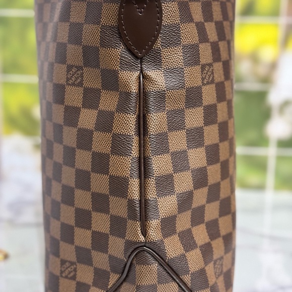 💯Authentic Louis Vuitton Delightful MM size Damier Ebene - Picture 3 of 14